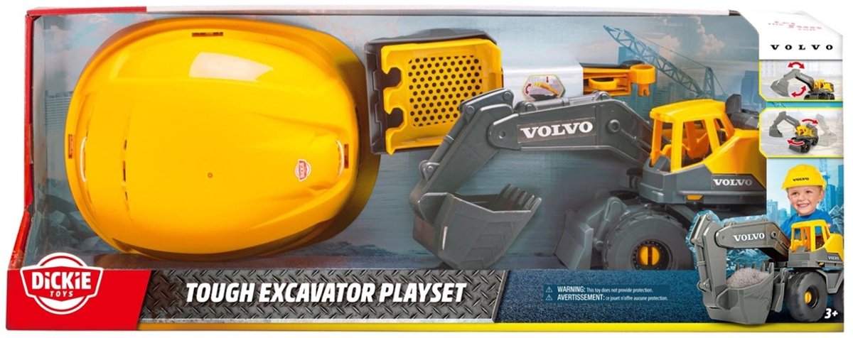 Volvo Stoere Graafmachine Speelset