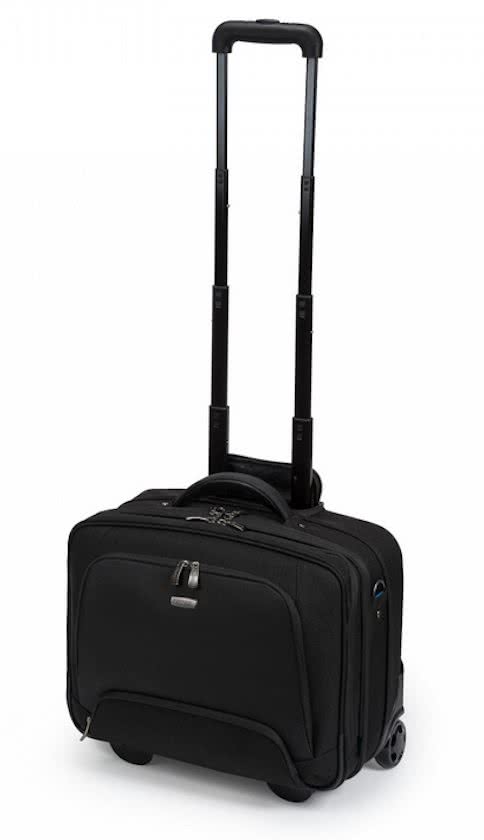 Dicota Multi Roller PRO 11 tot 15.6 inch - Laptop Trolley / Zwart