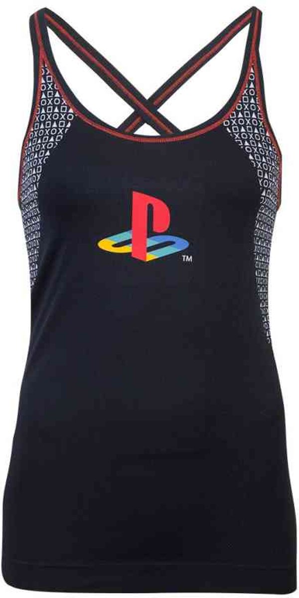 Playstation Tanktop -S- Tech Seamless Zwart