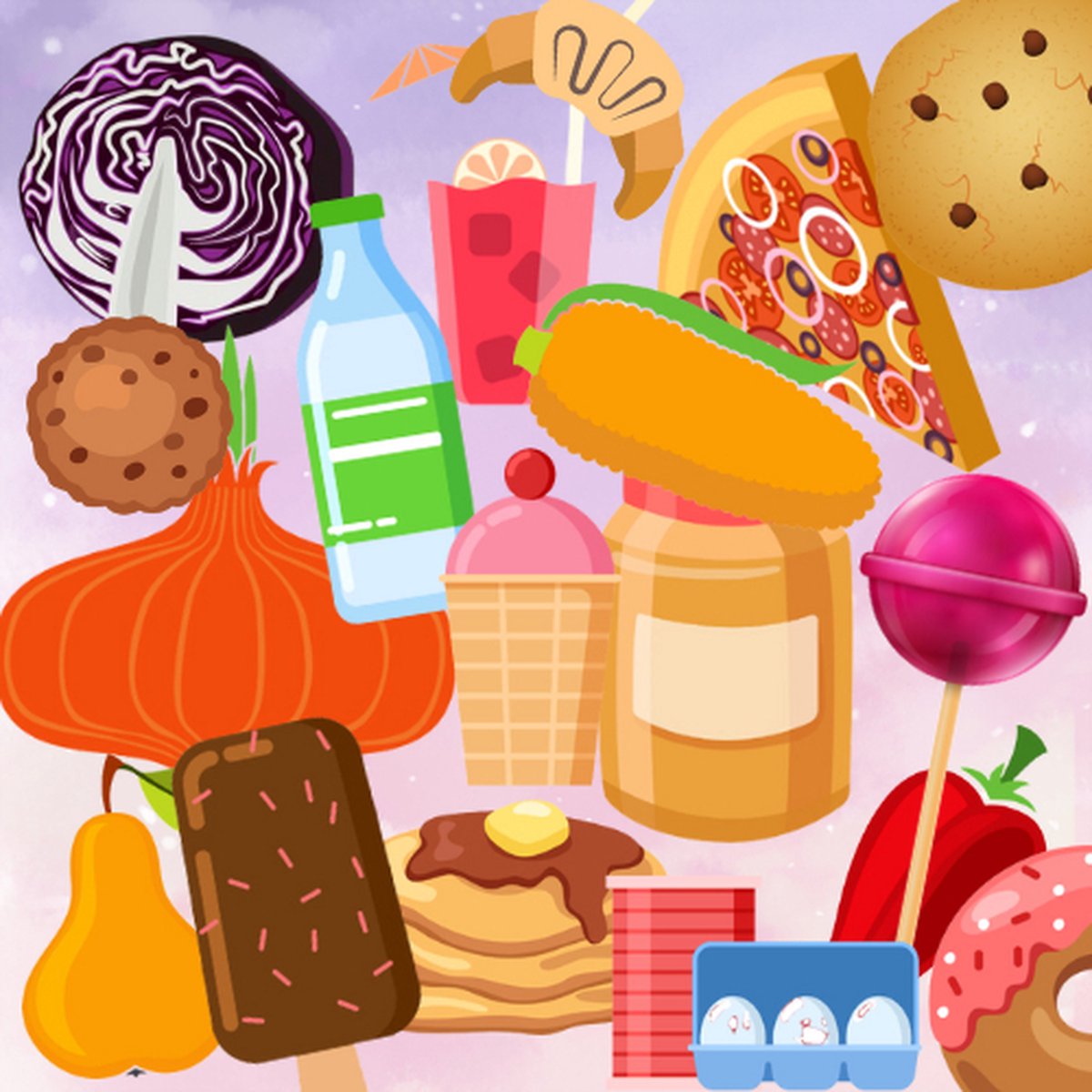 Eten en Drinken Bingo - Digitale Spellenbox