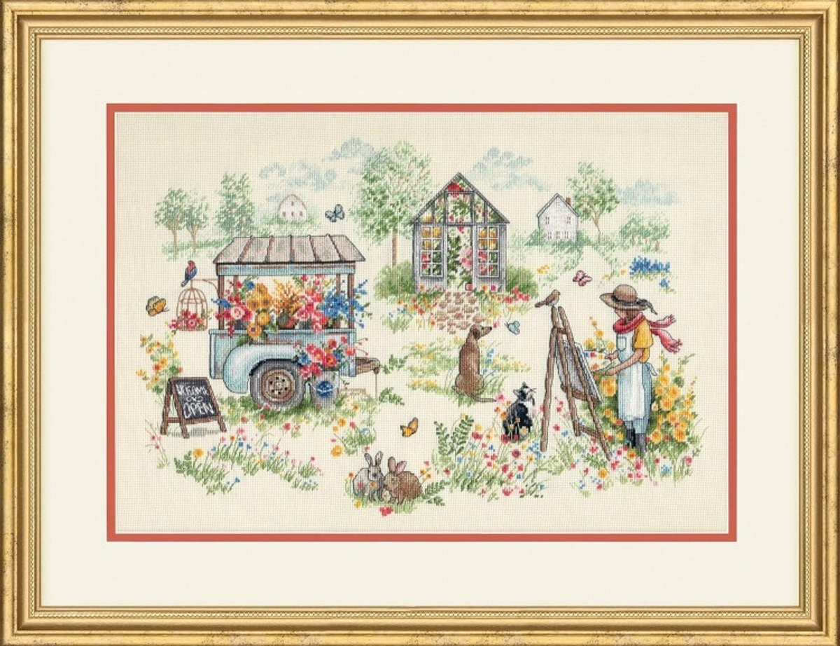 Borduurpakket - 70-35445 Blissful Moments Gold Collection- Dimensions (USA)