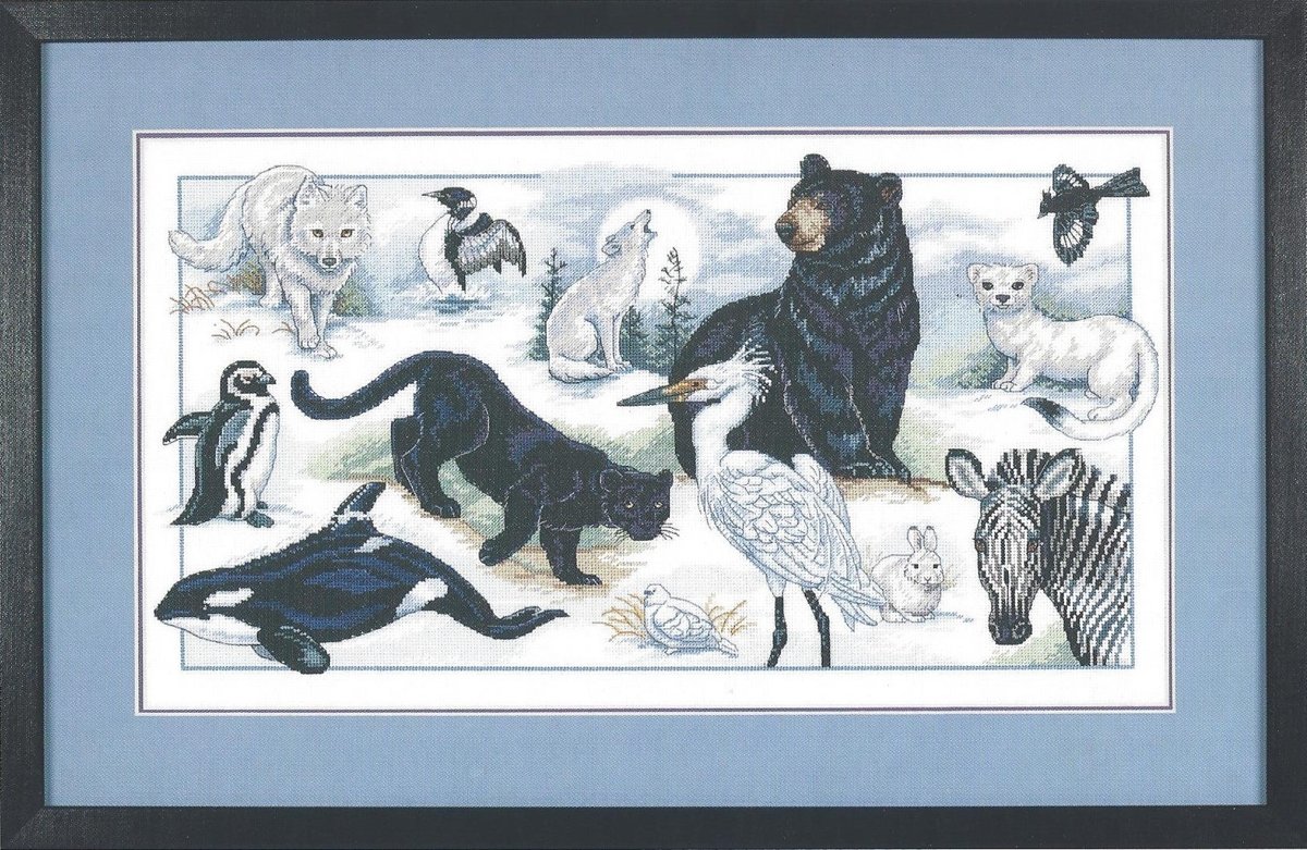 borduurpakket 3826 natures beauties