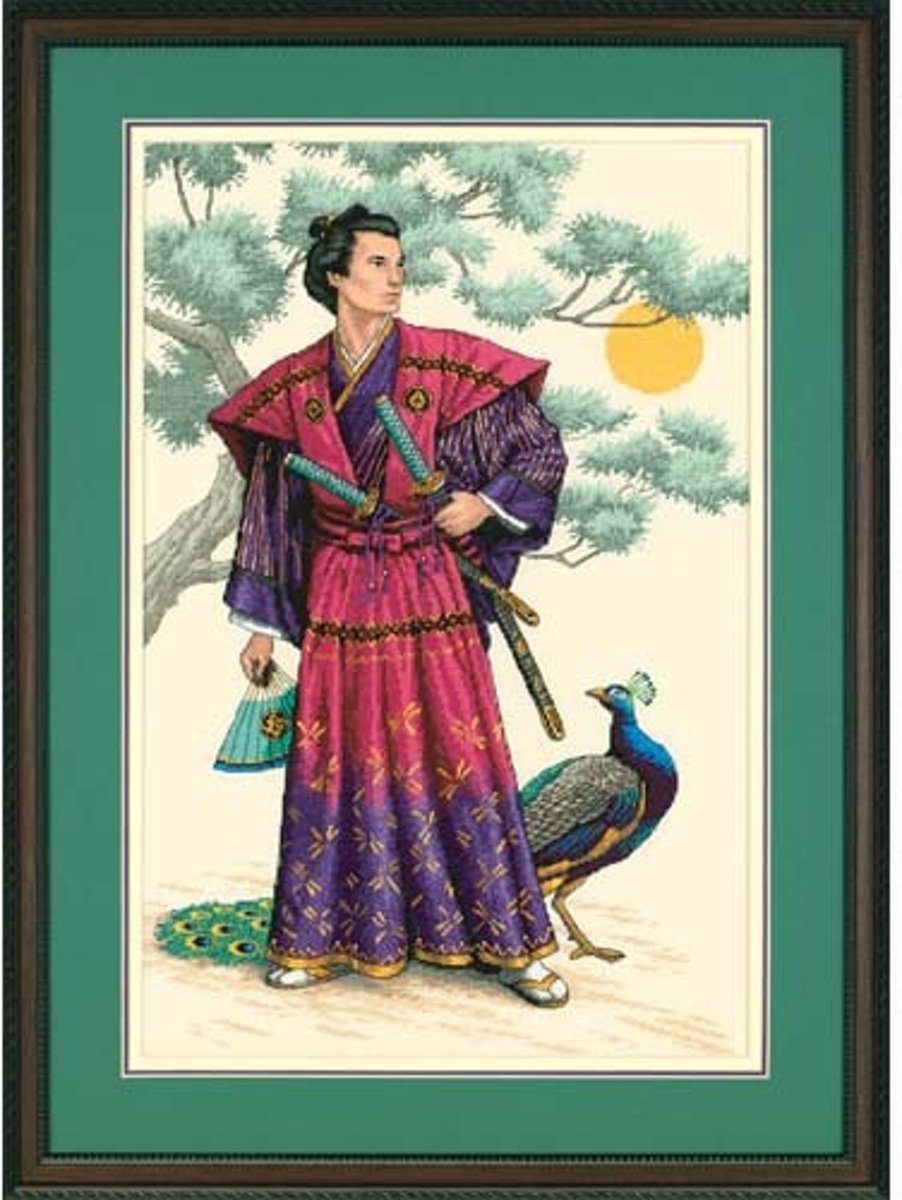 borduurpakket 3881 samurai