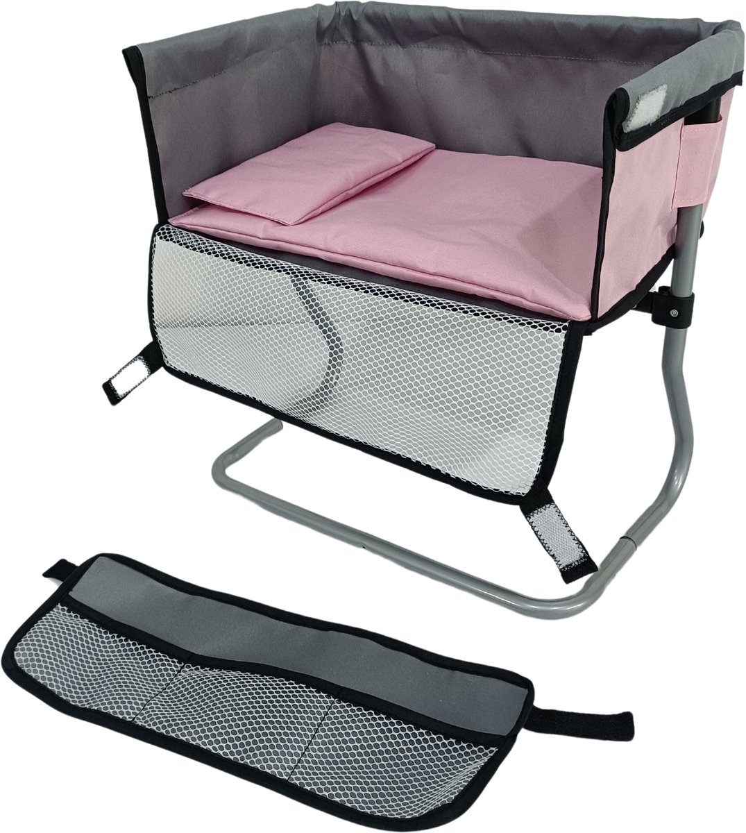 DIMIAN - 2 in 1 - Verzorgtafel voor poppen - Near to me bed