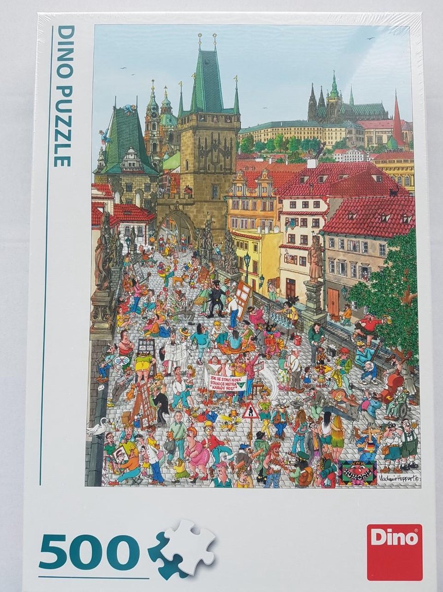 Puzzle 500 pcs Funny Praag