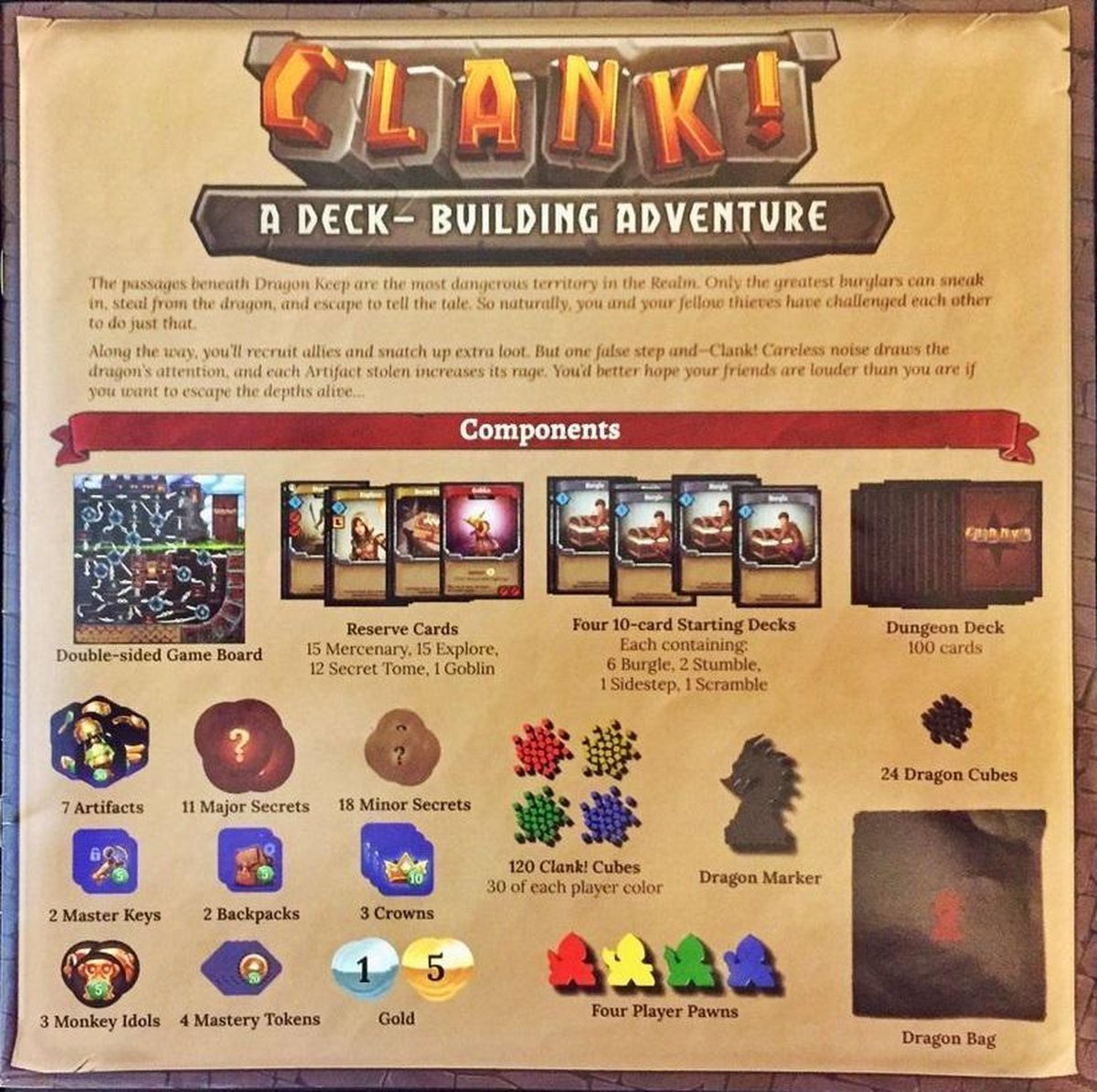 Clank! 2nd Edition (Engelstalig)