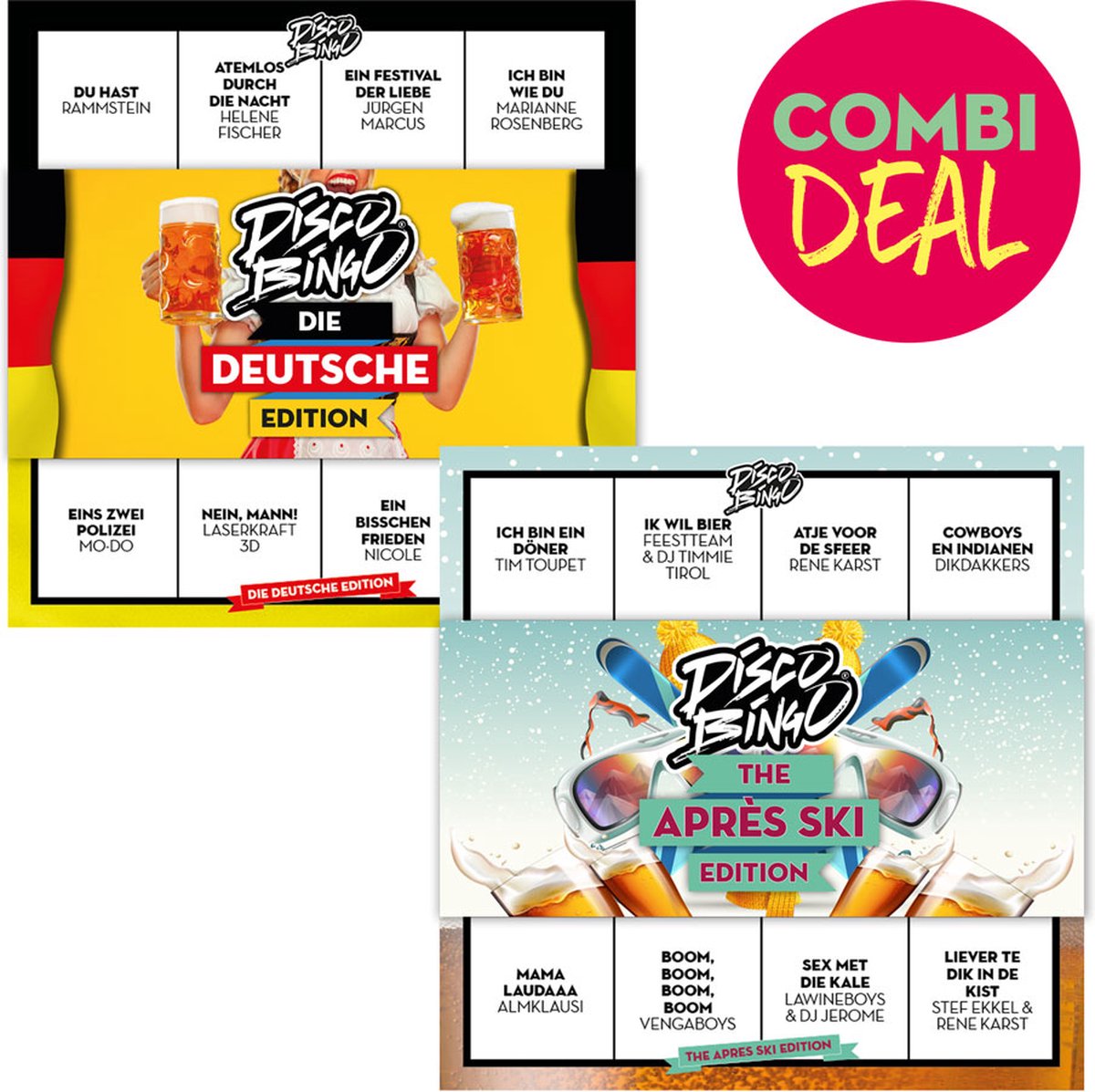 Disco Bingo The Apres Ski & Die Deutsche Edition - Combideal