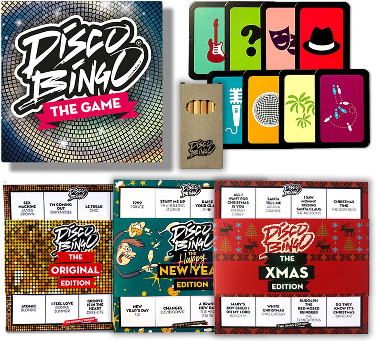 Disco Bingo The Game The Xmas XL Box