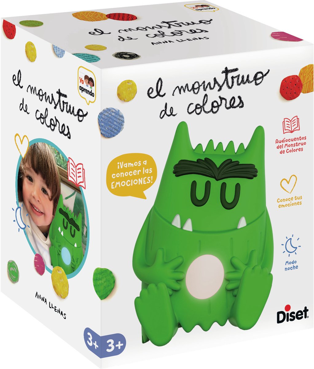 Interactief Speelgoed Diset El Monstruo de Colores
