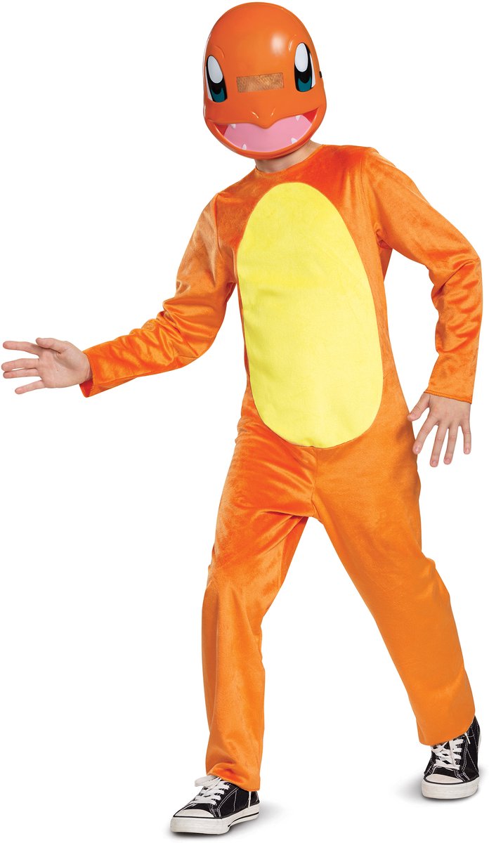 Vegaoo - Klassiek Pokémon Charmander-kostuum voor kinderen