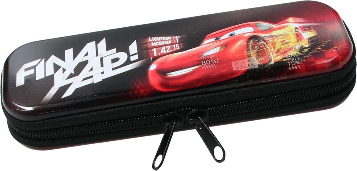 Disney Cars Lightning McQueen Schrijfgerei pennenblik 19x6cm Rood