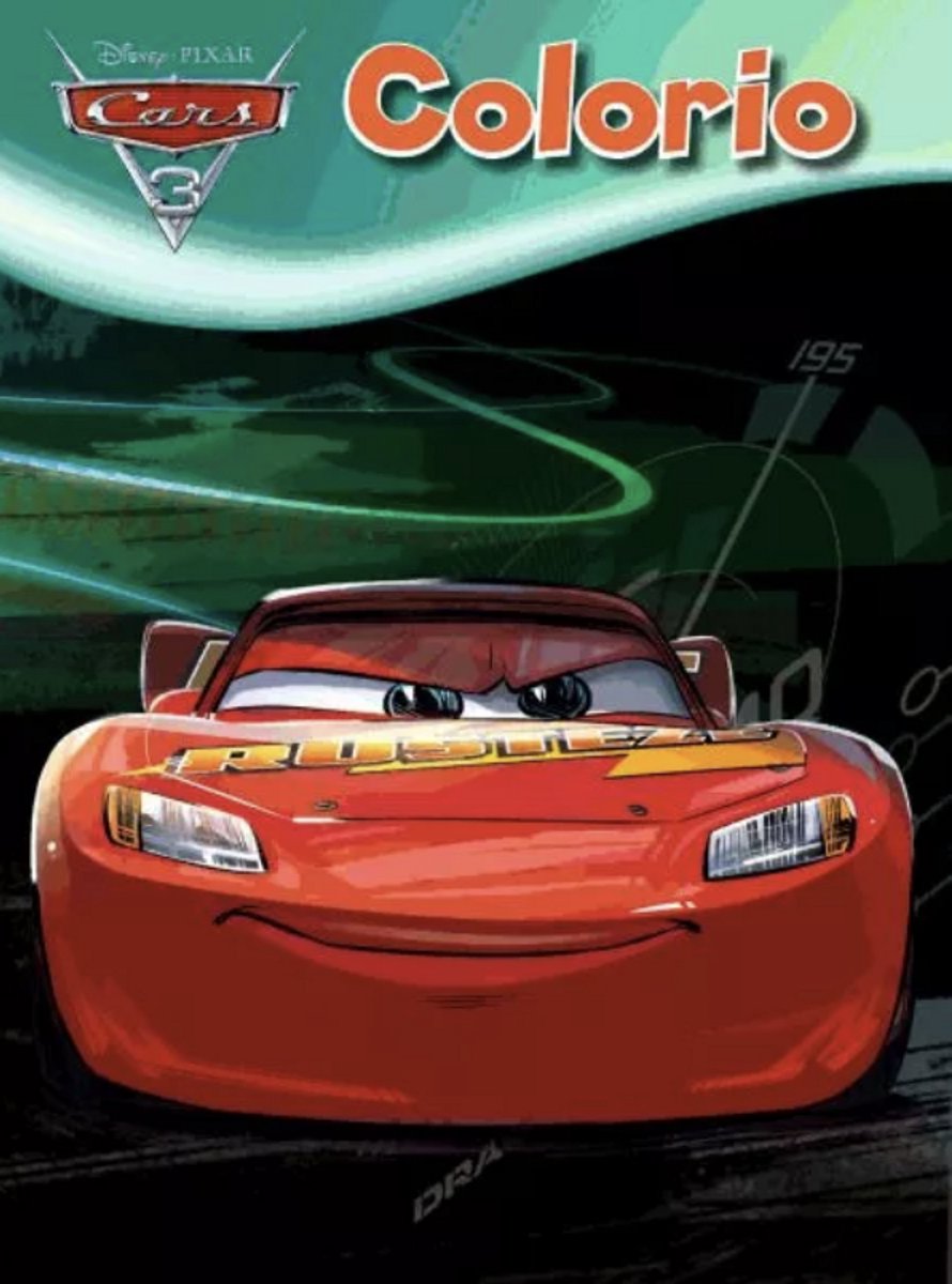 Kleurboek Cars - Disney - Tekenen - Tekenboek - Cars 3 - Colorio Cars - Knutselen - 32 Kleurplaten - Jong en Oud - Jongens en Meisjes - Kleuren -