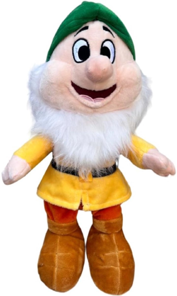 Bloosje - Sneeuwwitje en de Zeven Dwergen Pluche Knuffel 36 cm - Speelgoed Knuffels voor Kinderen Jongens Meisjes - Disney Snowwhite Plush Toy