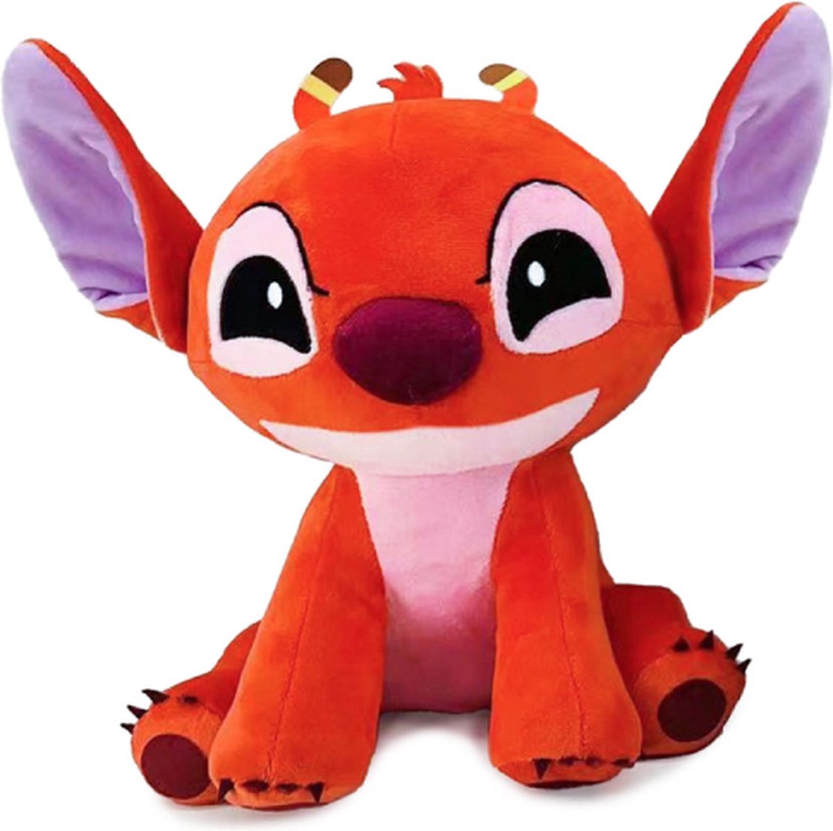 Leroy – Disney 2024 Classic Lilo & Stitch Pluche Knuffel 30 cm - Disney Plush Toy - Speelgoed knuffeldier knuffelpop voor kinderen jongens meisjes - Knuffels Lilo en Stitch, Angel, Leroy, Stitch
