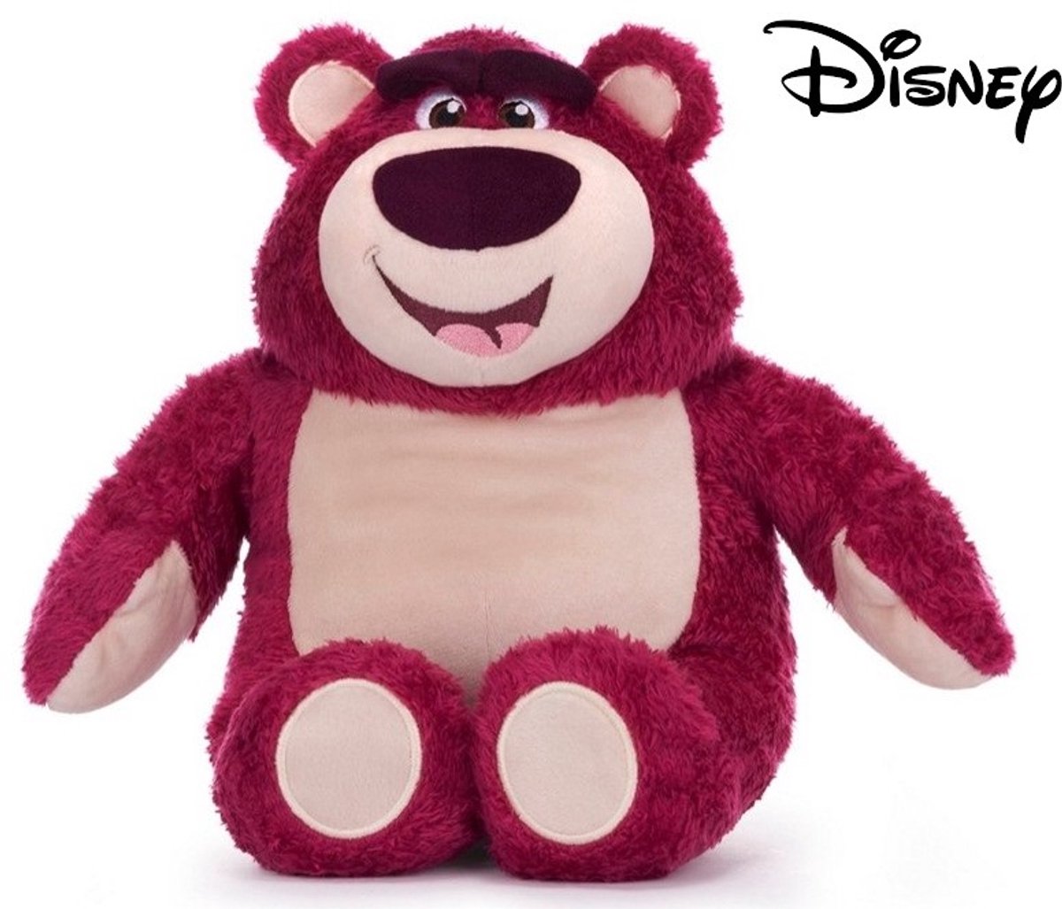 Lotso de Knuffelbeer Disney Pluche Knuffel 25 cm - Speelgoed knuffels voor kinderen jongens meisjes - Teddybeer Knuffelbeer Beer - Disney Toy Story Plush Toy