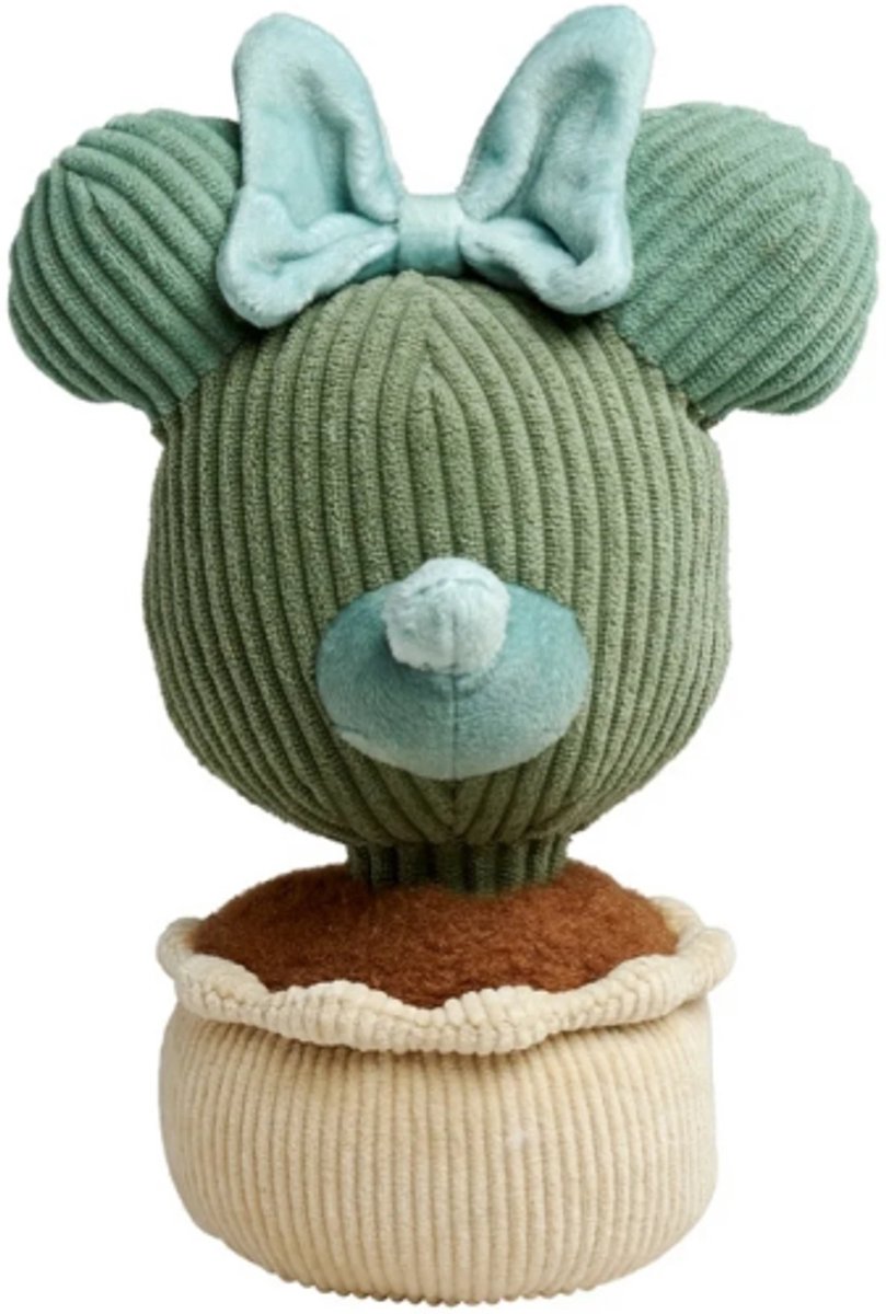 Minnie Mouse Disney Plants Pluche Knuffel 20 cm - Disney Plush Toy - Mickey Mouse - Minnie Mouse - Donald Duck - plant bloem cactus speelgoed knuffel