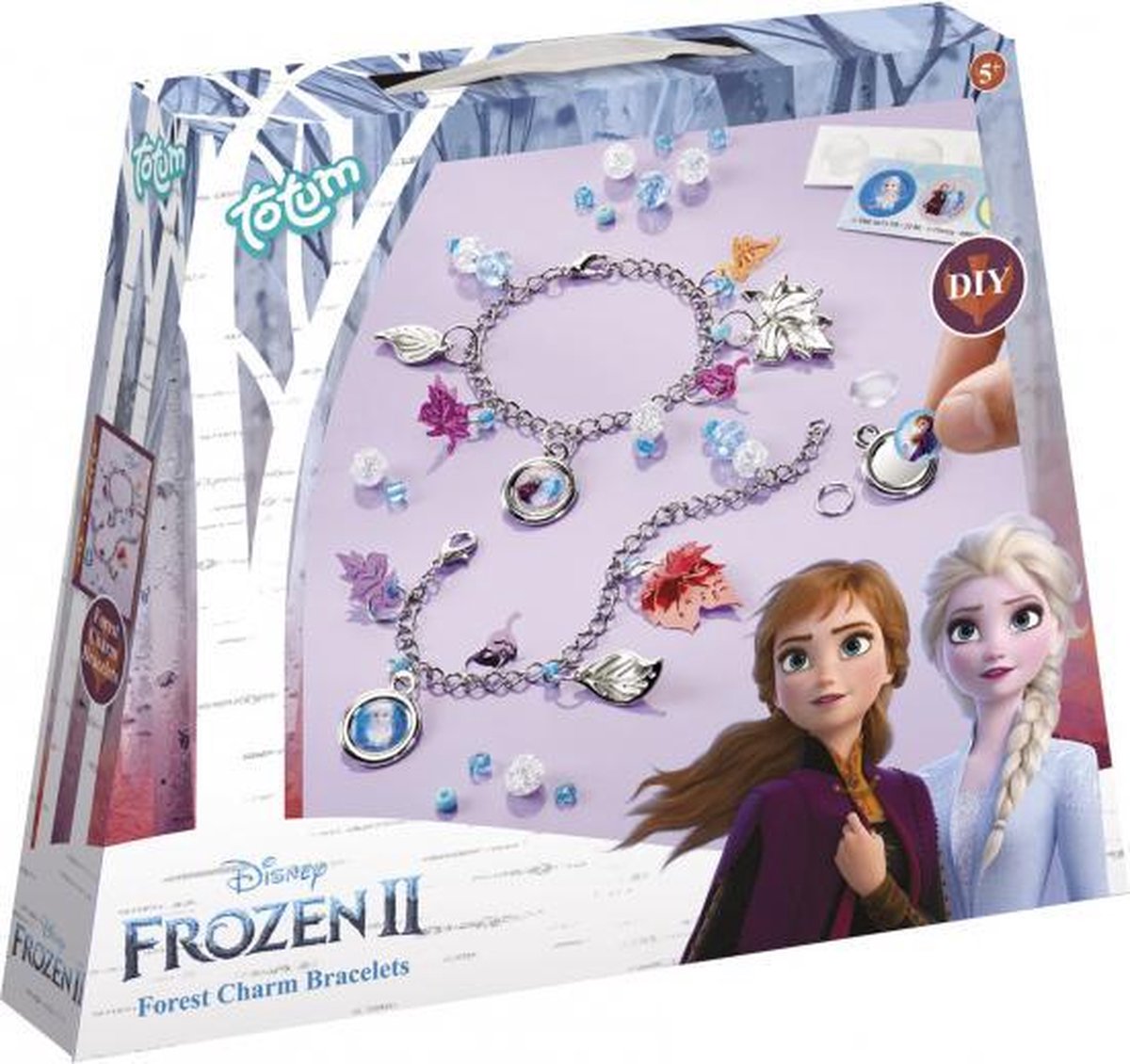 sieradenbox Frozen 2 Forest charm 6-delig