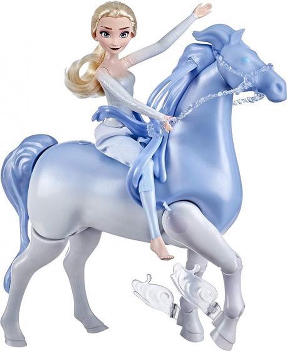 speelfiguren Frozen Elsa & Nokk meisjes blauw 2-delig