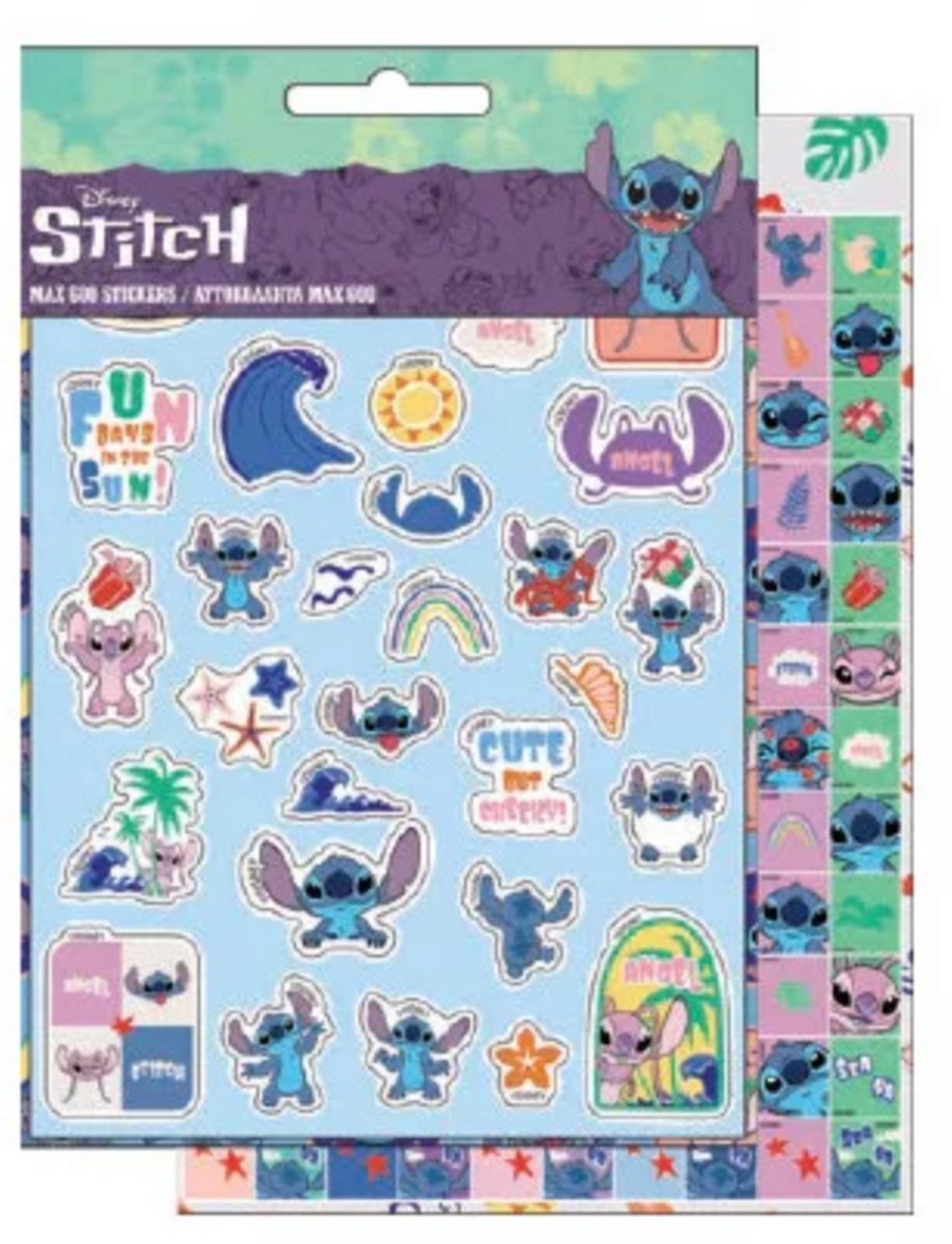 Disney Lilo en Stitch - Stickerbundel - 600 stickers