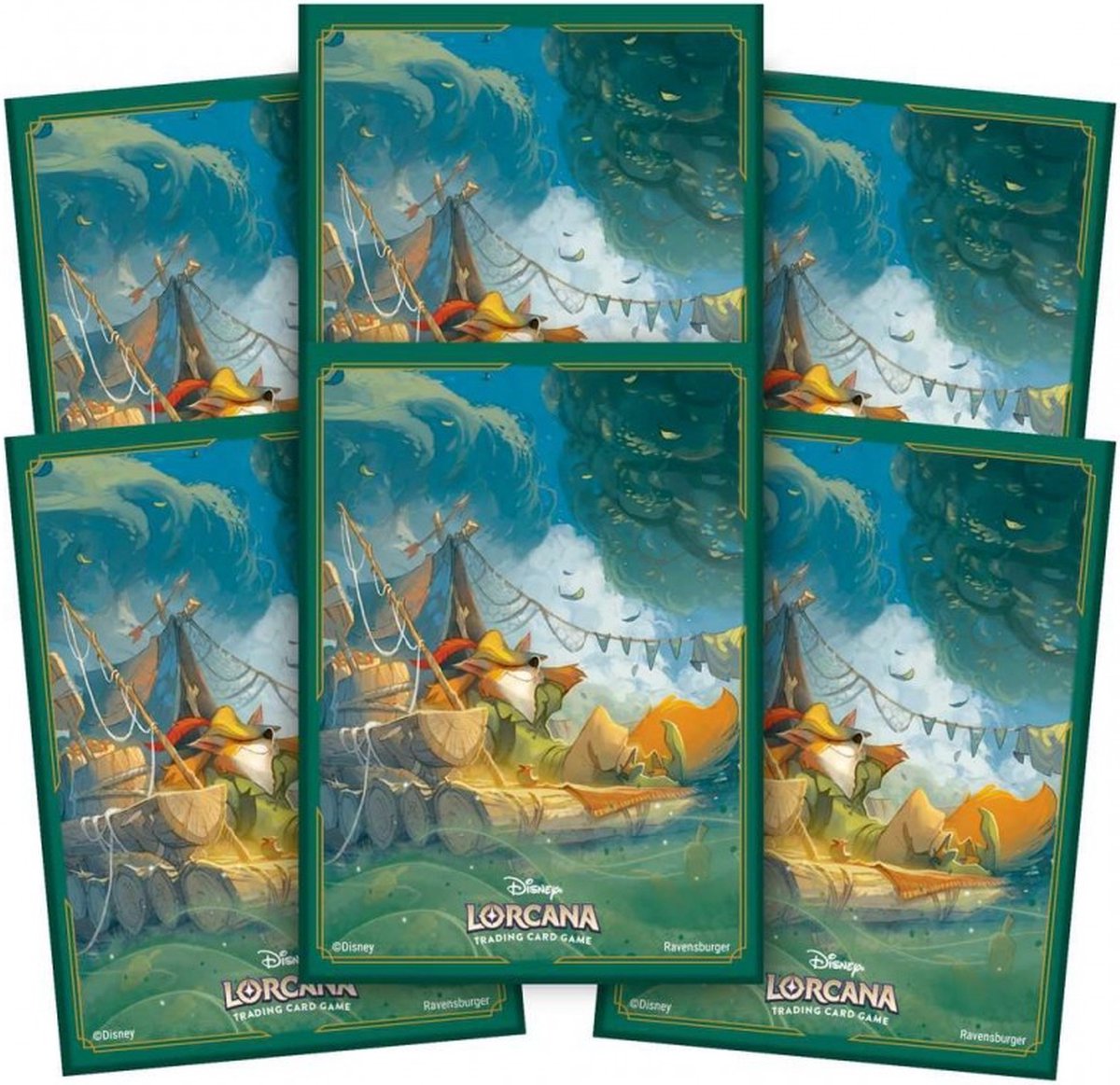 Disney Lorcana TCG - Into the Inklands - Robin Hood 65 Card Sleeves