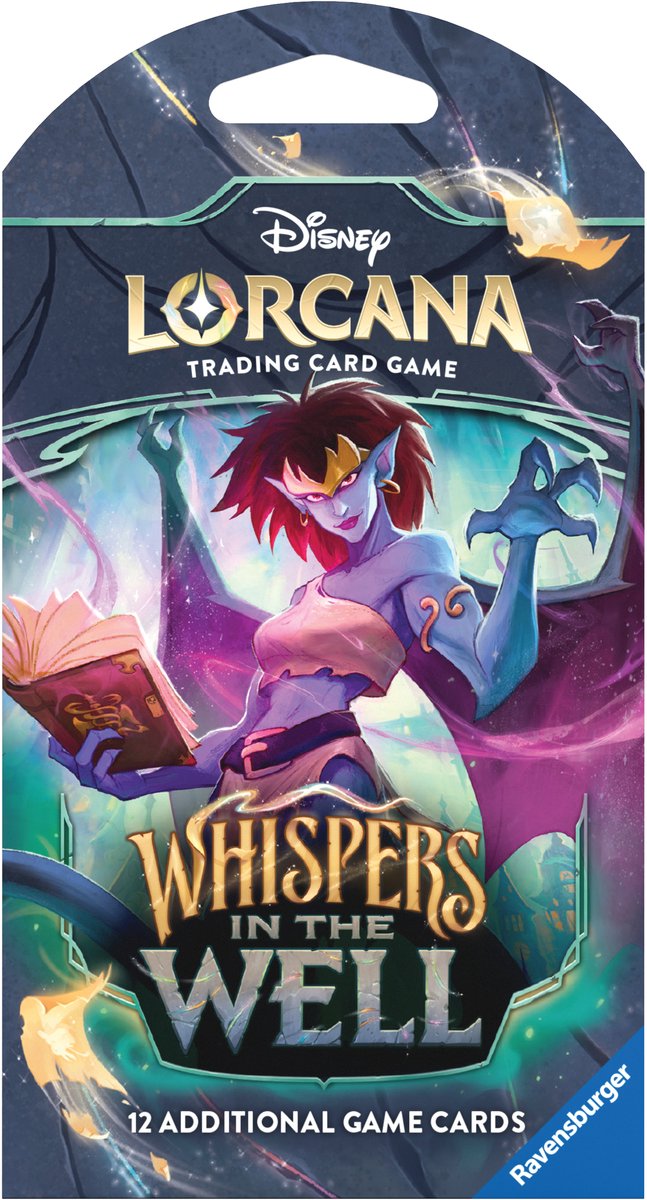 Disney Lorcana TCG – Whispers in the Well Sleeved Booster – Trading Card Game – Vanaf 8 jaar
