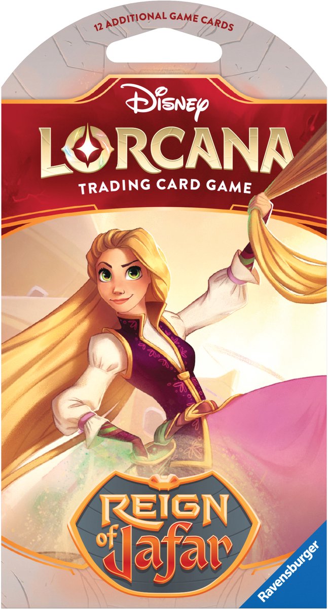 Ravensburger - Disney Lorcana: Reign of Jafar Sleeved Booster Packs - Verzamelkaartspel - Vanaf 8 Jaar