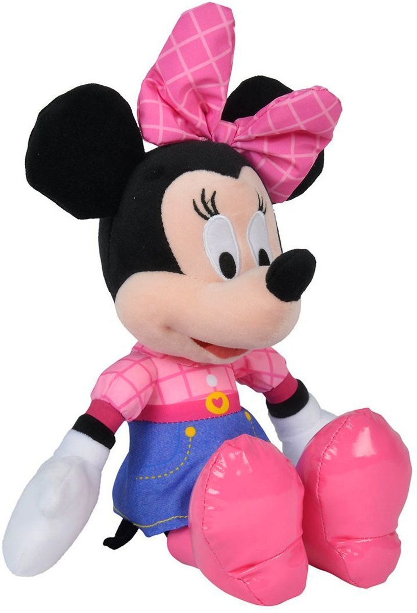 Pluche Minnie Mouse knuffel Cowgirl 50cm