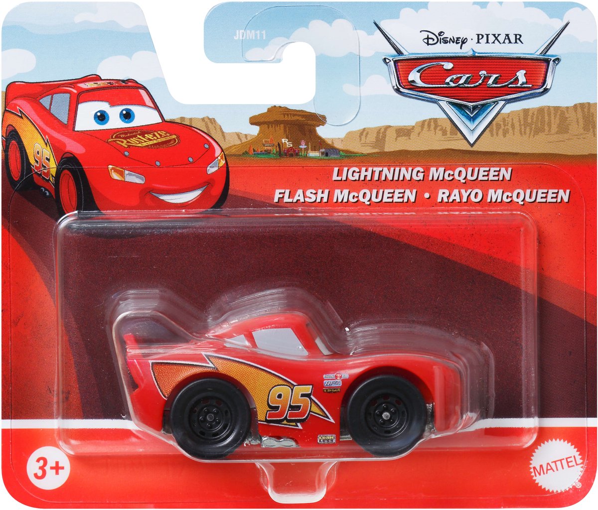 Disney Pixar Cars JDM12, Auto, 3 jaar, Metaal, Rood, Geel
