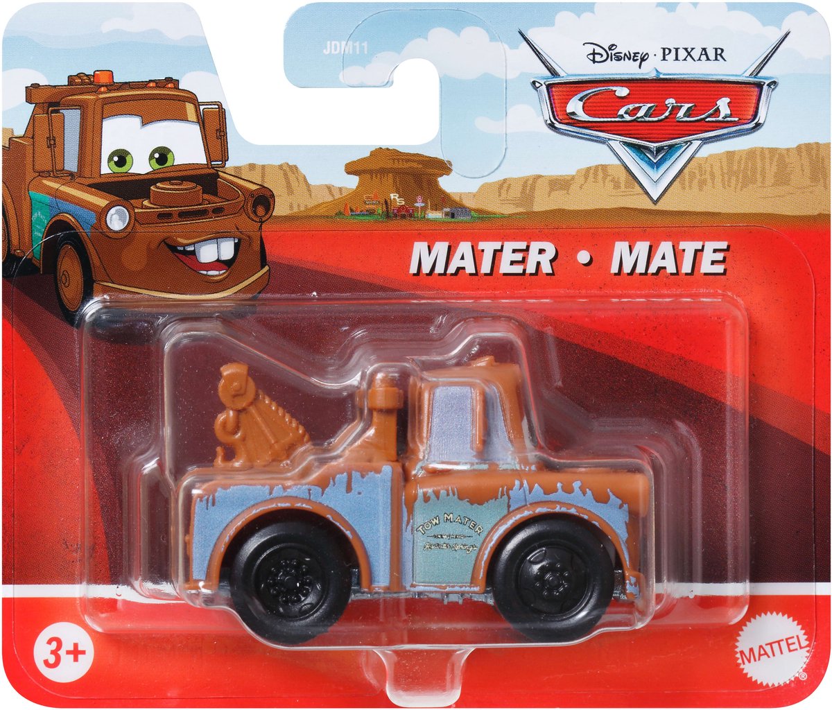 Disney Pixar Cars JDM13, Tractor, 3 jaar, Metaal, Blauw, Bruin