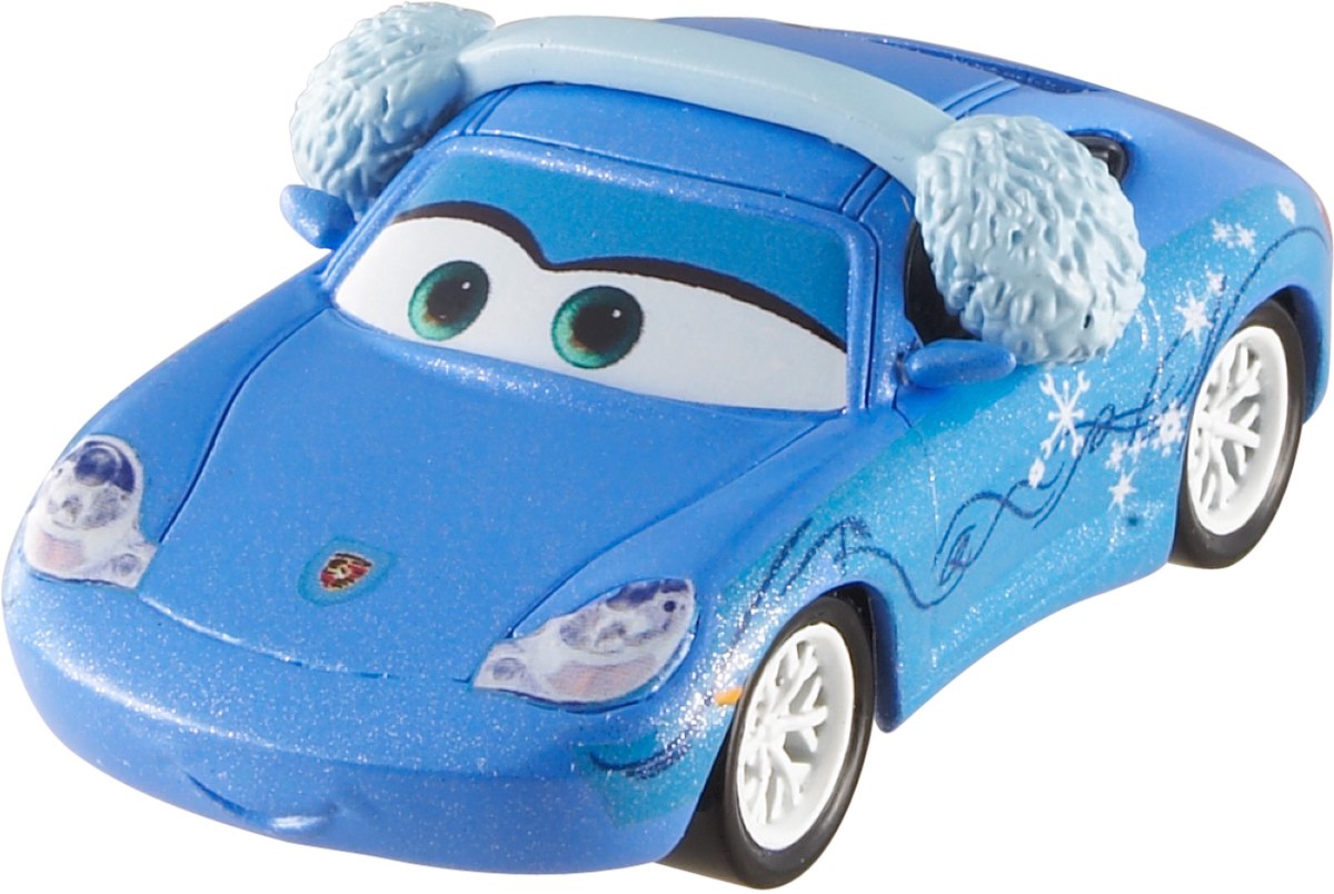 Disney Pixar Cars Wintertime Cruisers Sally, Voertuig, 3 jaar, Metaal, Kunststof, Blauw