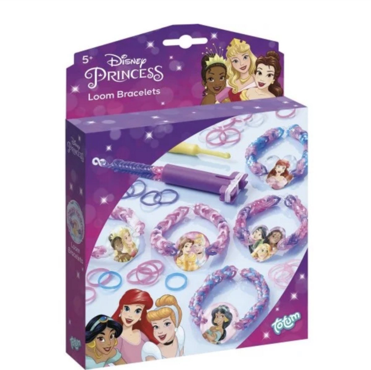 Disney Loomarmbanden - Knutselen - Creatief - 300 Elastiekjes - Met Tool - 3D Disney Plaatjes - Knutselen Sierraden - Meisjes en Jongens - Cadeau - Kinderfeestje - Educatief - Leerzaam Speelgoed