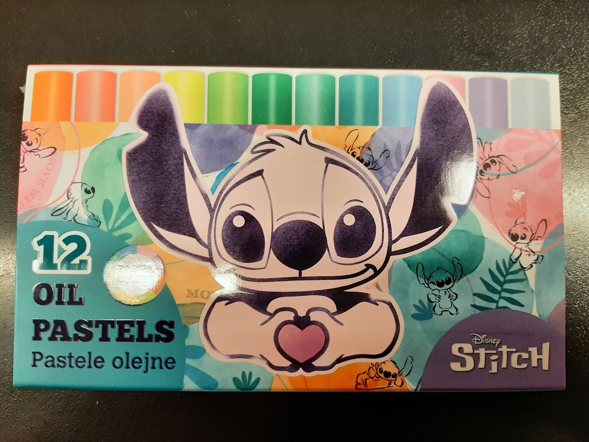 Lilo & Stitch Oliekrijtjes 12 stuks