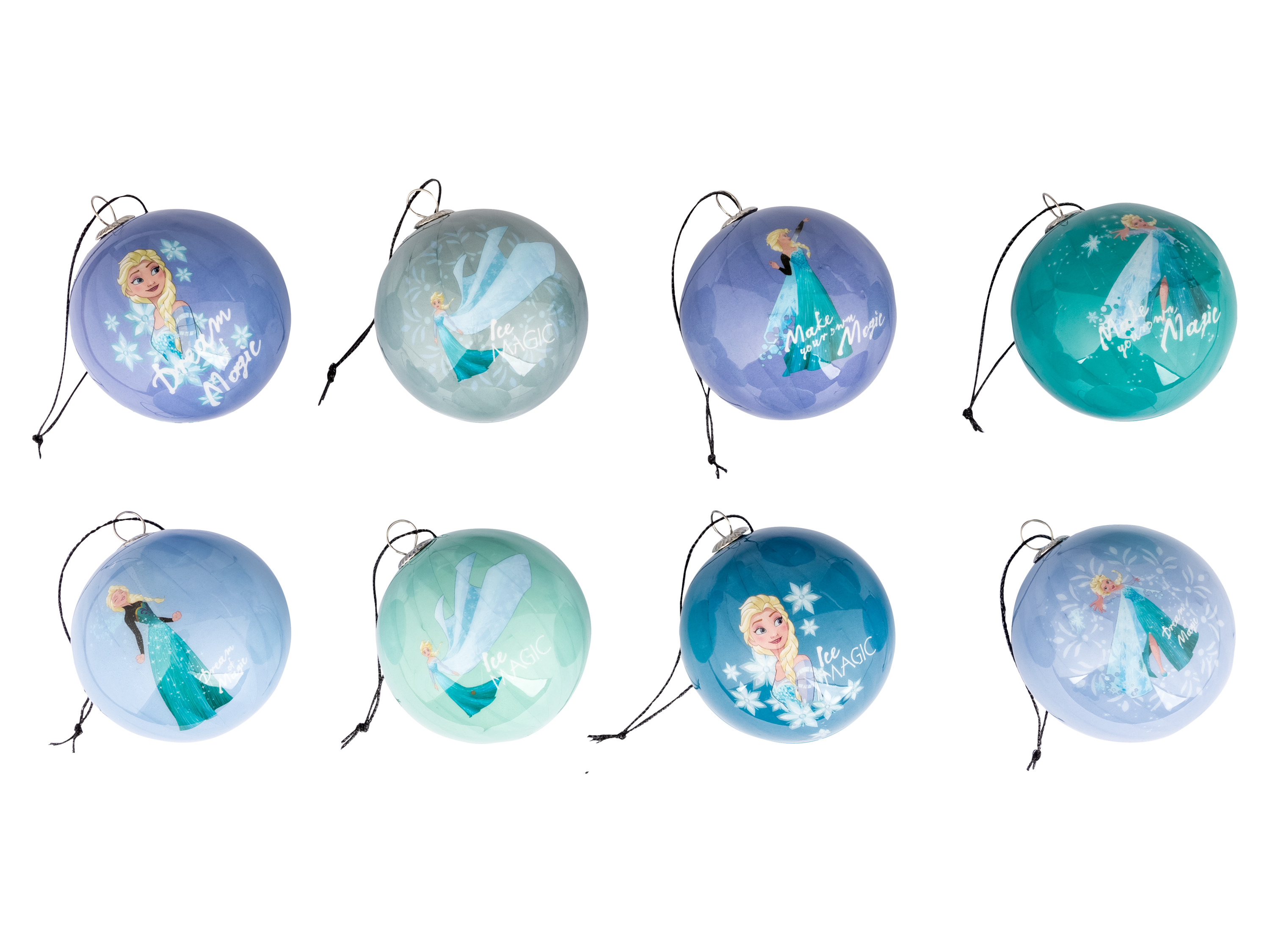 DISNEY 8 Kerstballen (Frozen)