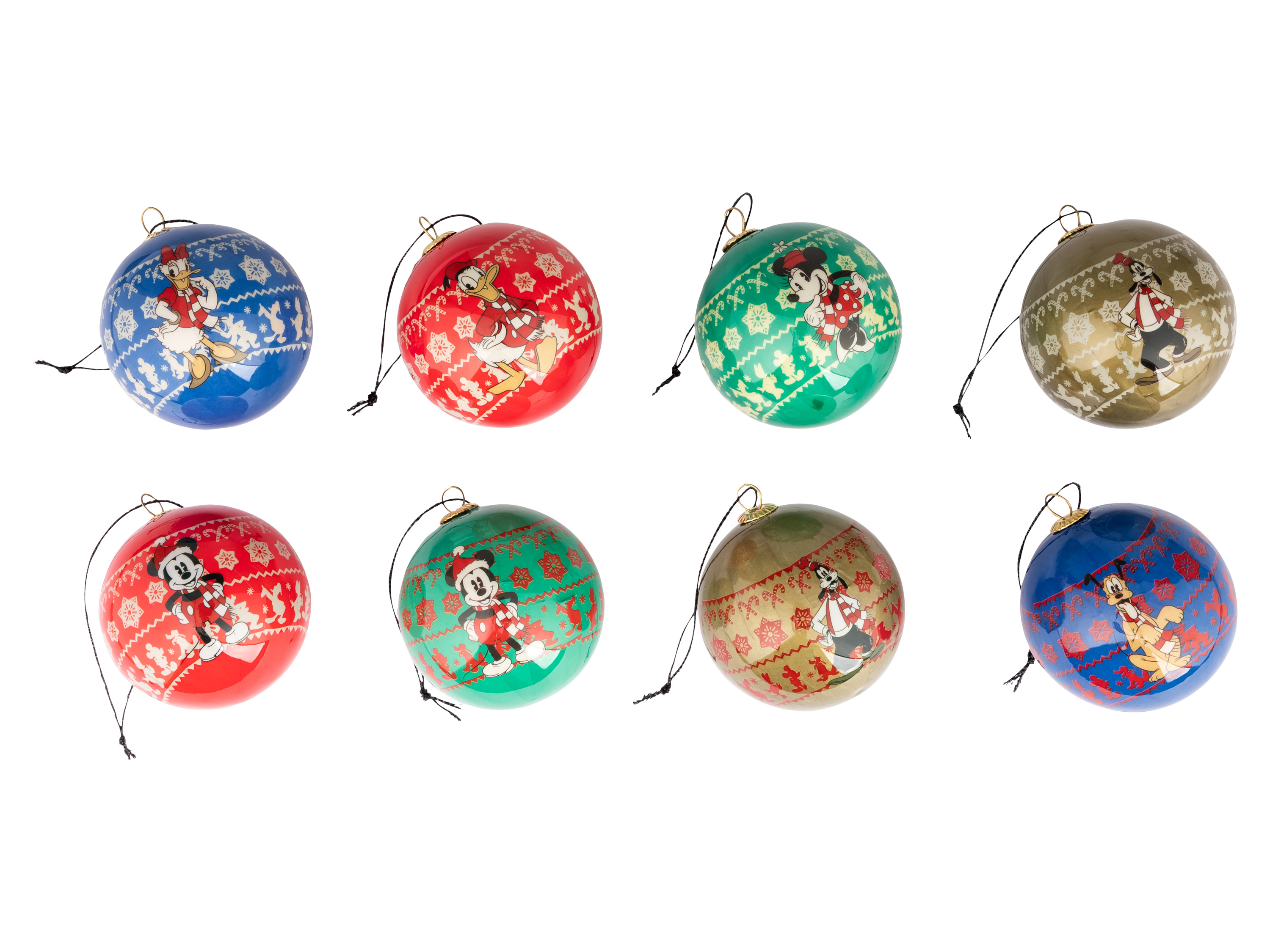 DISNEY 8 Kerstballen (Mickey Mouse)