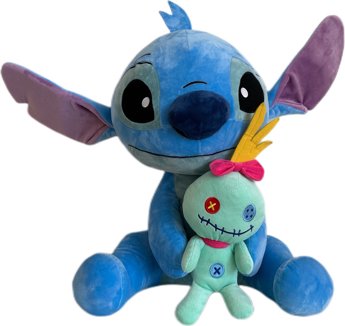   - Lilo & Stitch - Stitch met Scrump - 50cm - Knuffel - Pluche