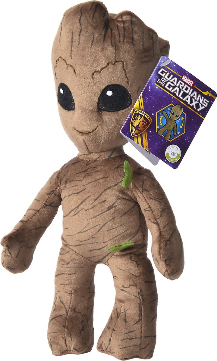   - Marvel Groot Poseable (25cm) - Knuffel - Pluche
