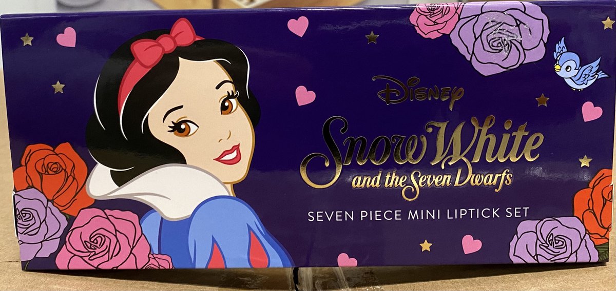   - Snow White - set van 7 mini lippenstiften