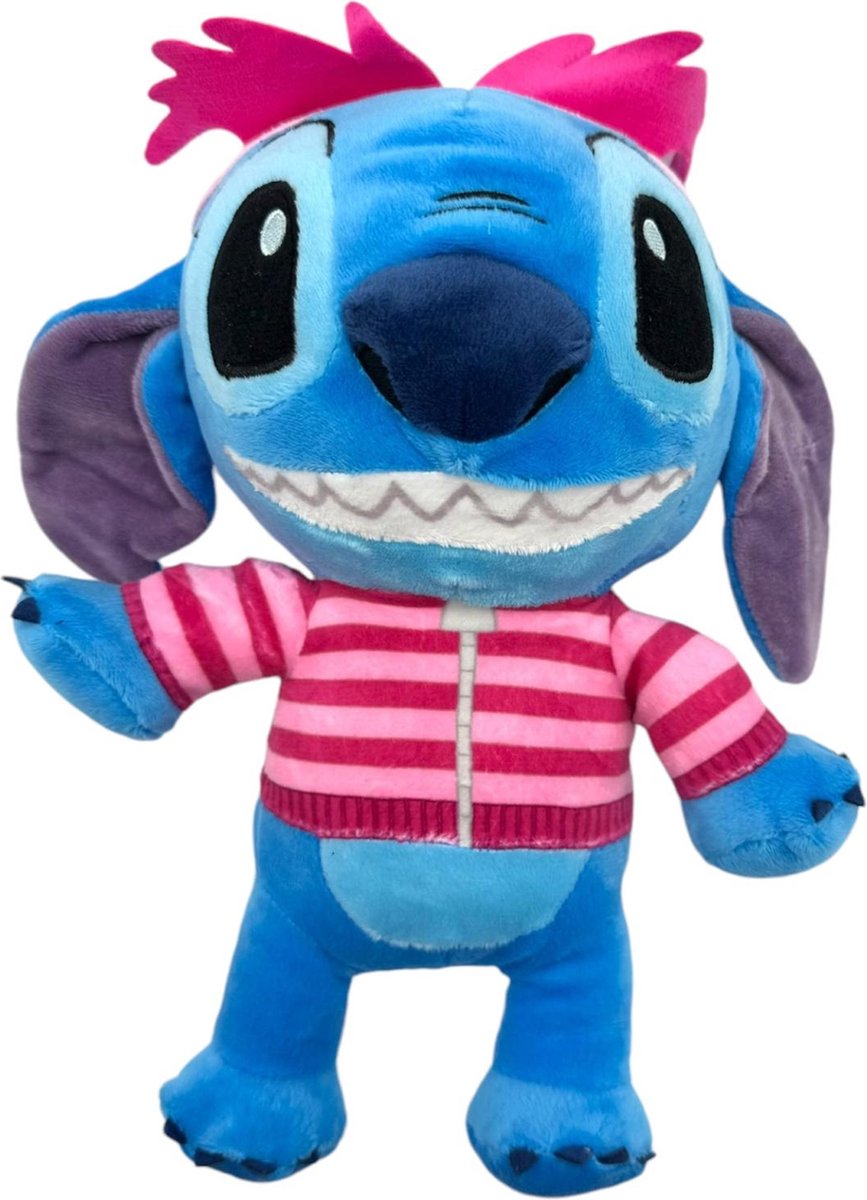   - Stitch in Cheshire Cat kostuum knuffel - 25 cm - Pluche