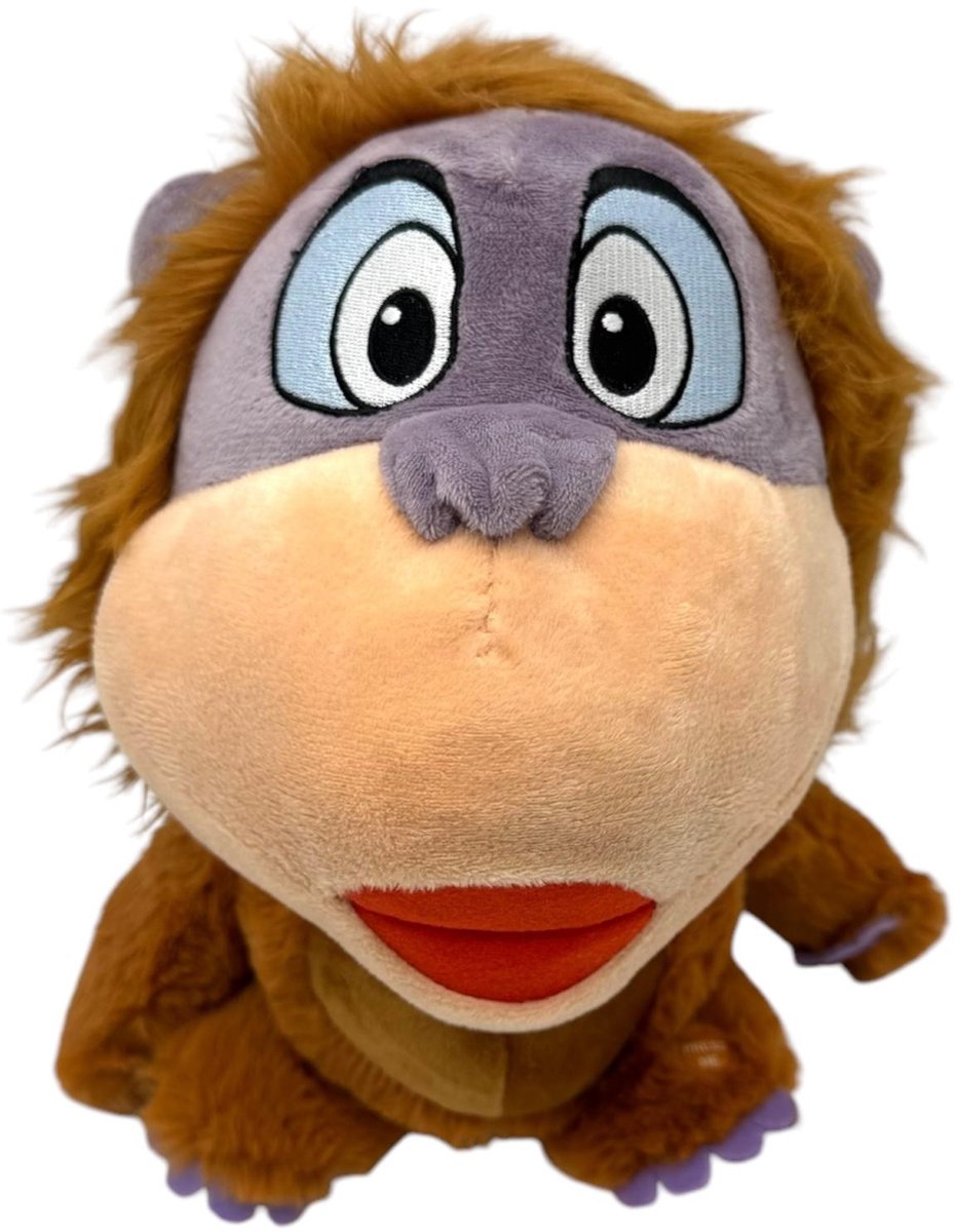   - The Jungle Book - Koning Lowietje knuffel met geluid - 30 cm - Pluche
