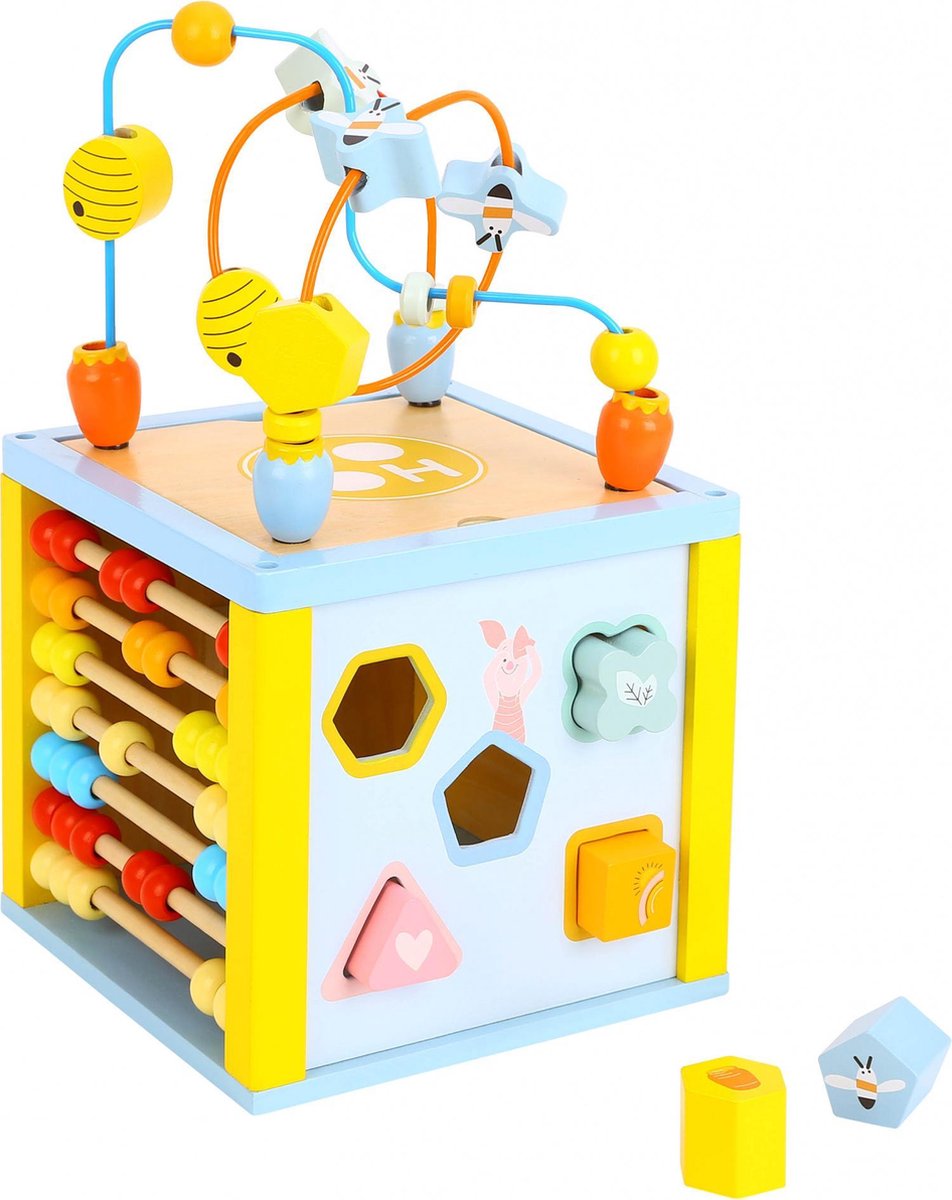  Activteitenkubus Winnie De Pooh Junior 35,8 Cm Hout