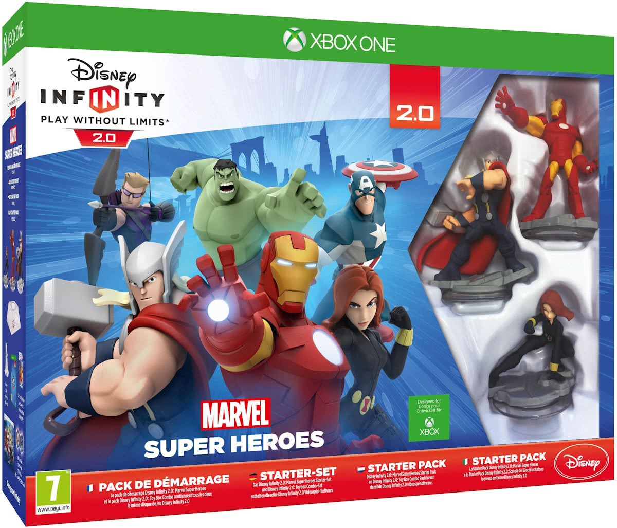 Disney Infinity 2.0 Marvel Super Heroes Starter Pack - Xbox One