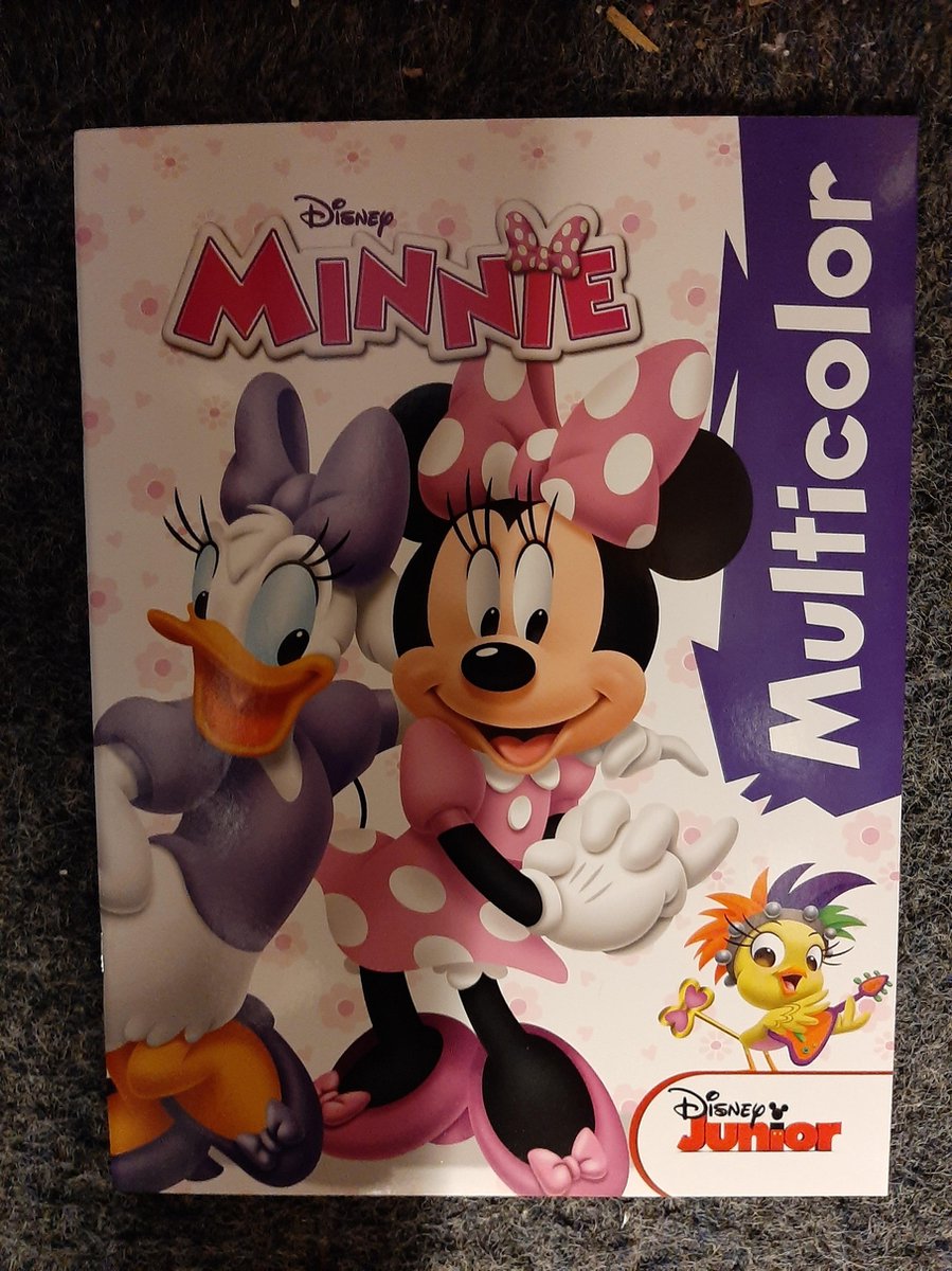   Kleurboek Multicolor Minnie 210 X 297 Mm 32 Kleurplaten