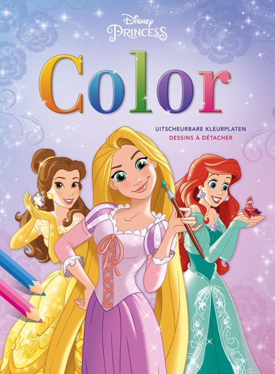 Disney Kleurboek Princess Color 30 Cm