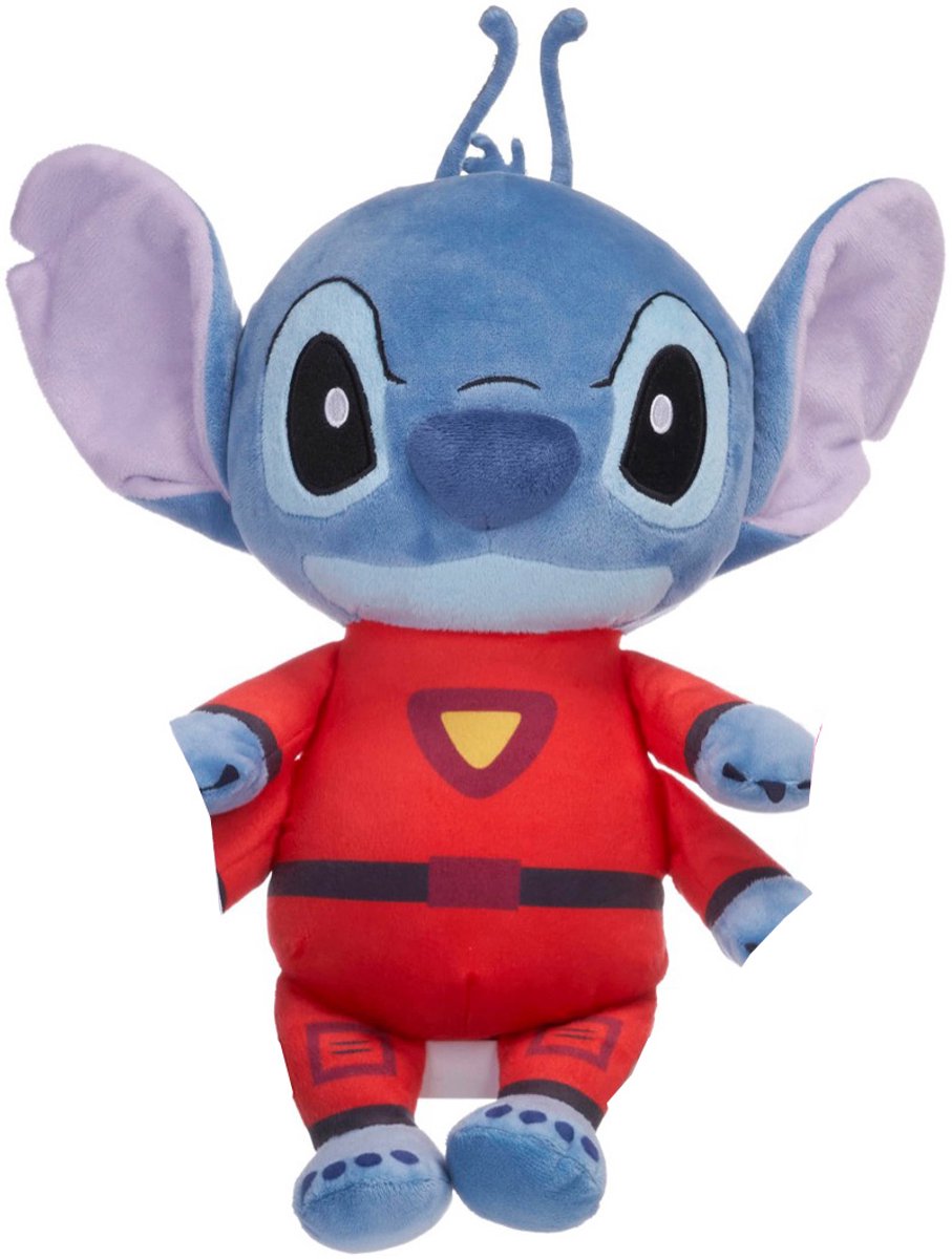   Lilo & Stitch Met Rood Pak 24-32cm Knuffel