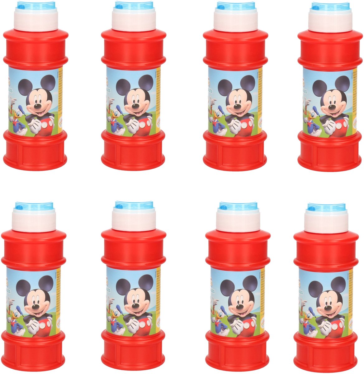   Mickey Mouse bellenblaas - 8x - met spelletje - 175 ml - voor kinderen