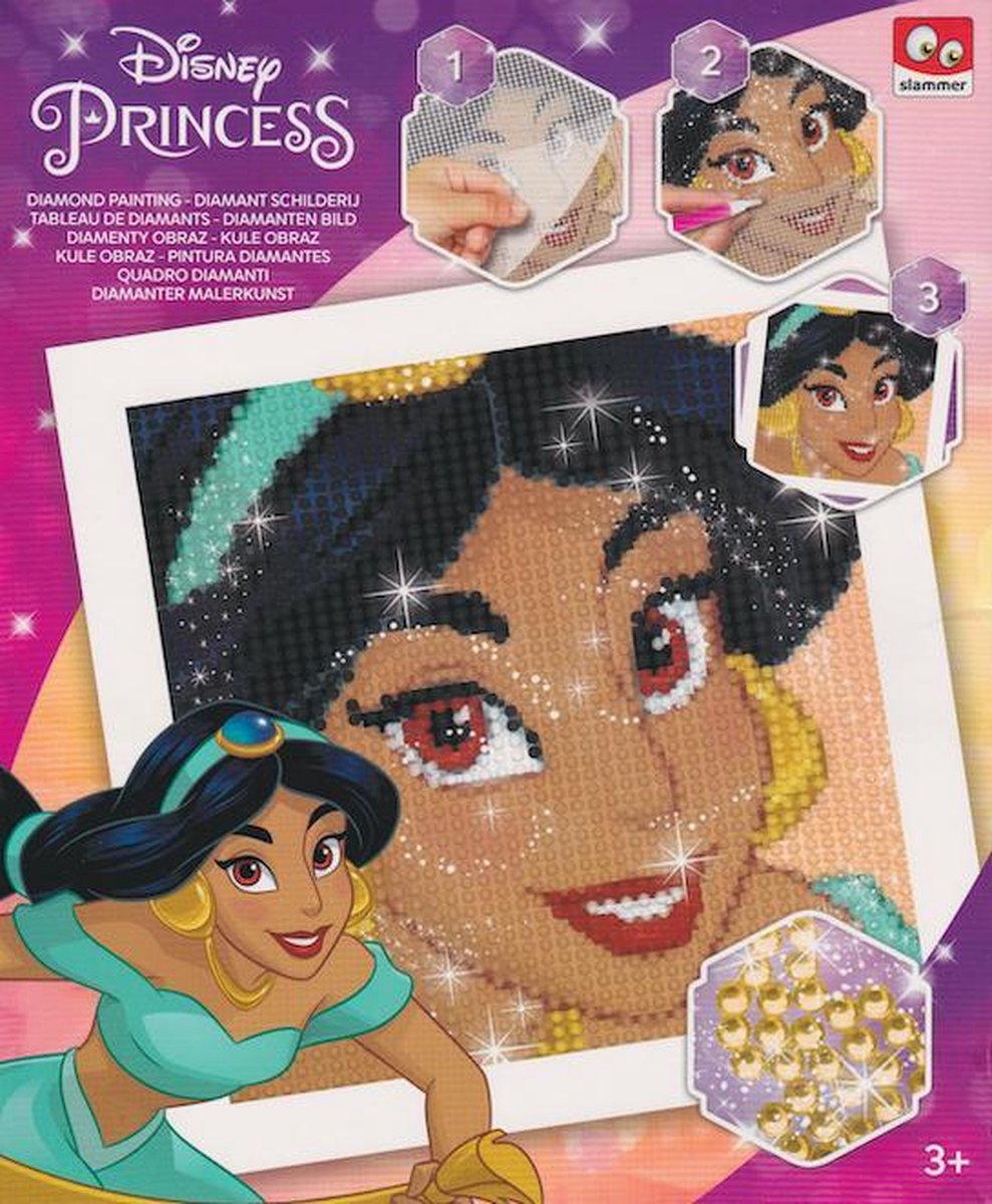   Princess - Diamond Painting - Diamant Schilderij - Jasmine Aladdin