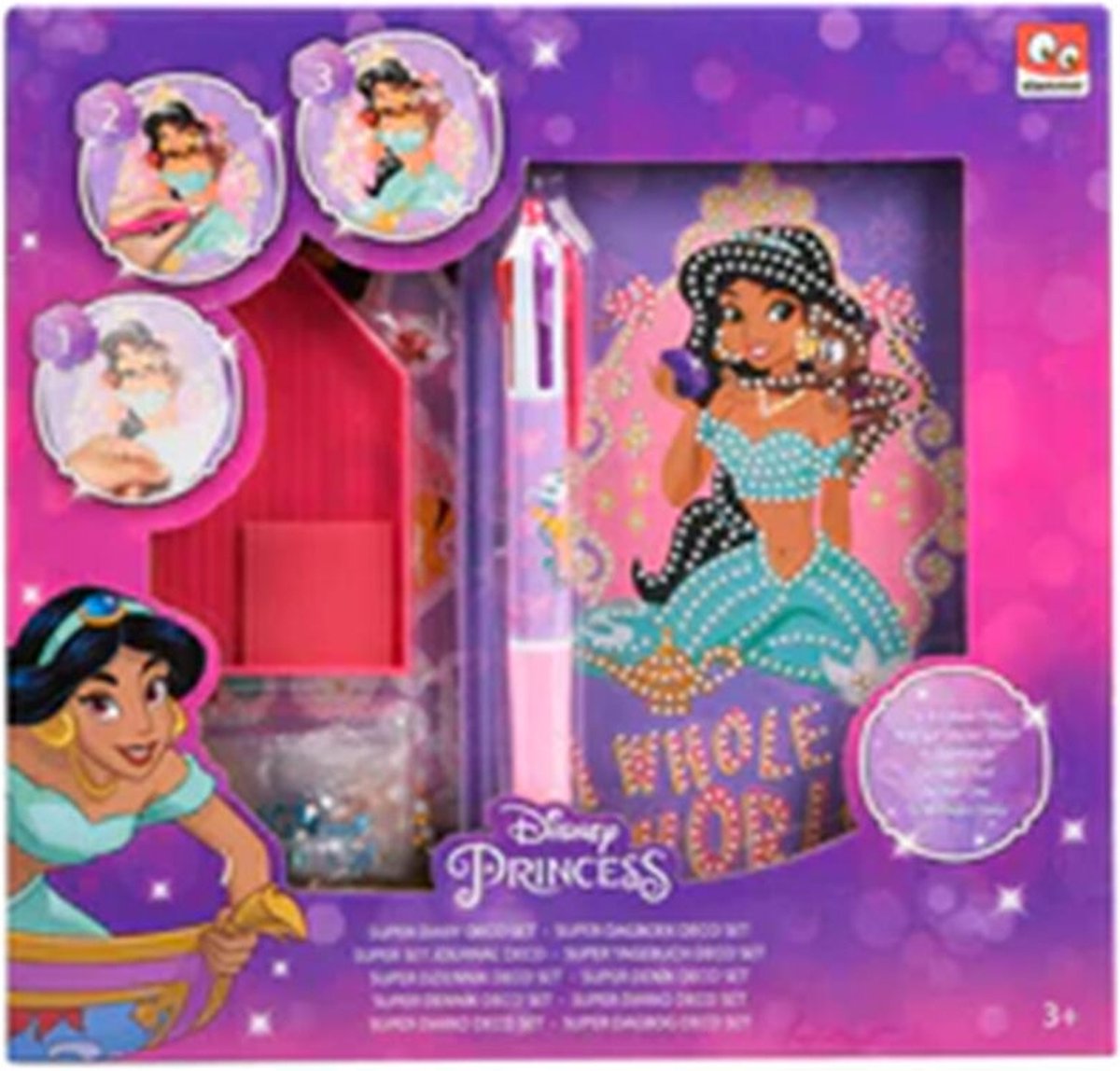   Princess Dagboek Diamond painting Jasmine