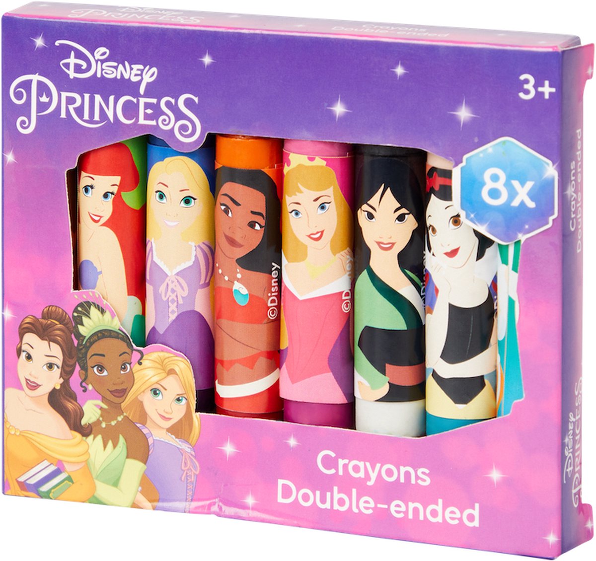  Princess Waskrijtjes 8 Stuks