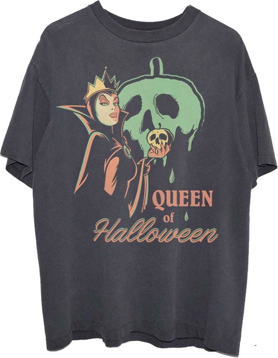   Snow White - Queen Of Halloween Unisex T-shirt - XL - Zwart