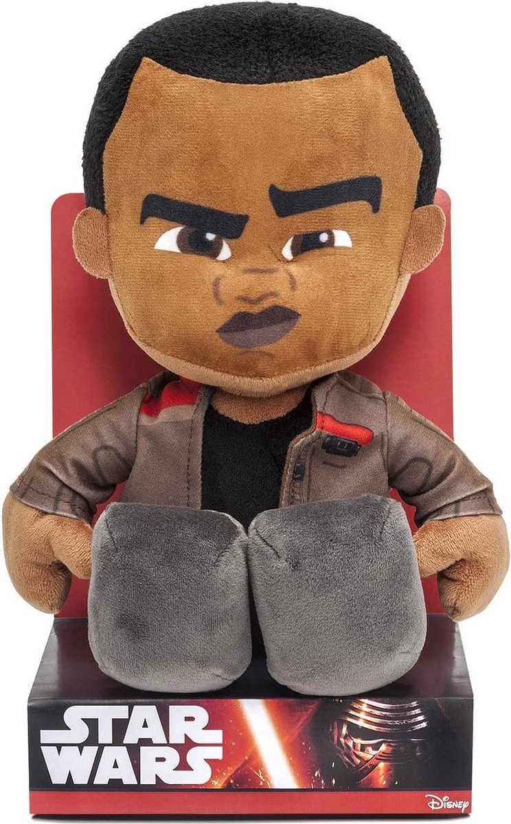 Disney Star Wars - Finn - Knuffel met displaydoos - 30 cm